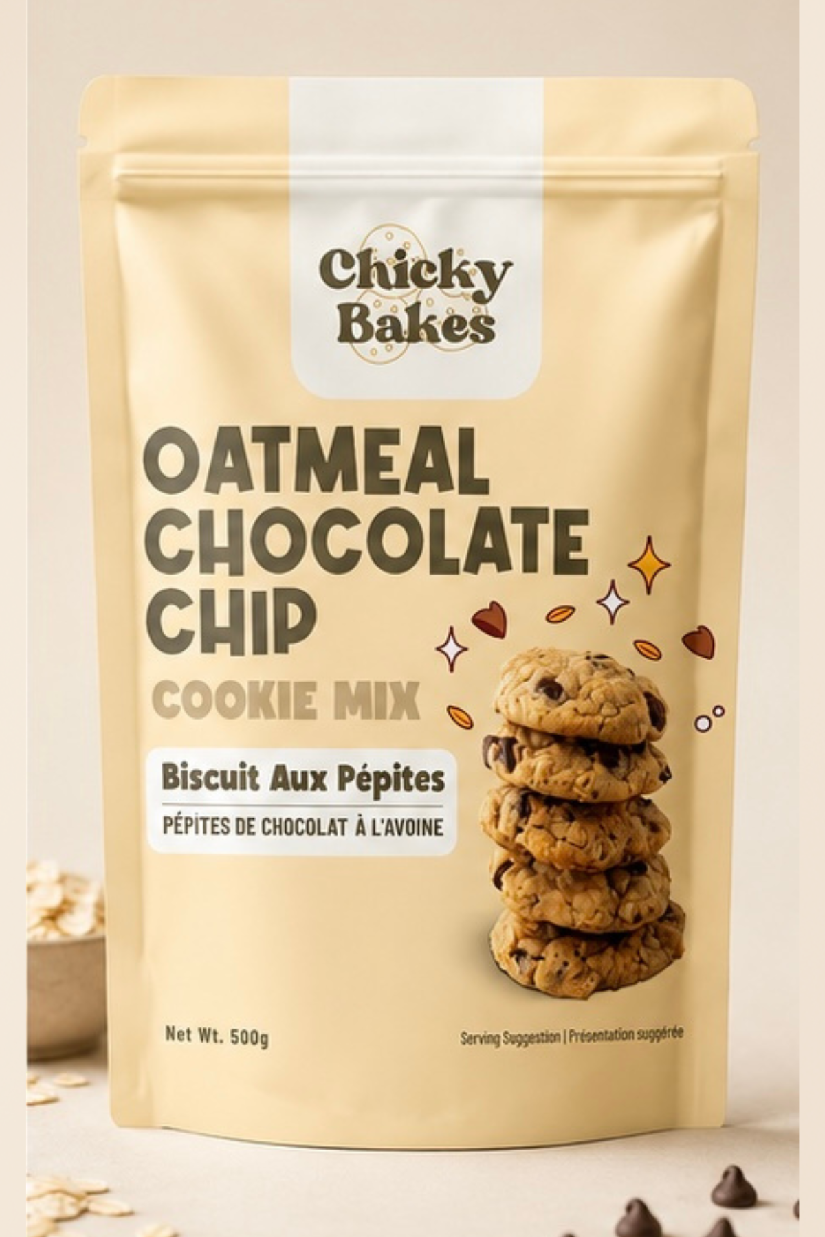 Oatmeal Chocolate Chip Cookie Mix